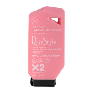 ژل کرم آبرسان رین استایل حاوی کلاژن مناسب انواع پوست حجم 70 میلی لیتر